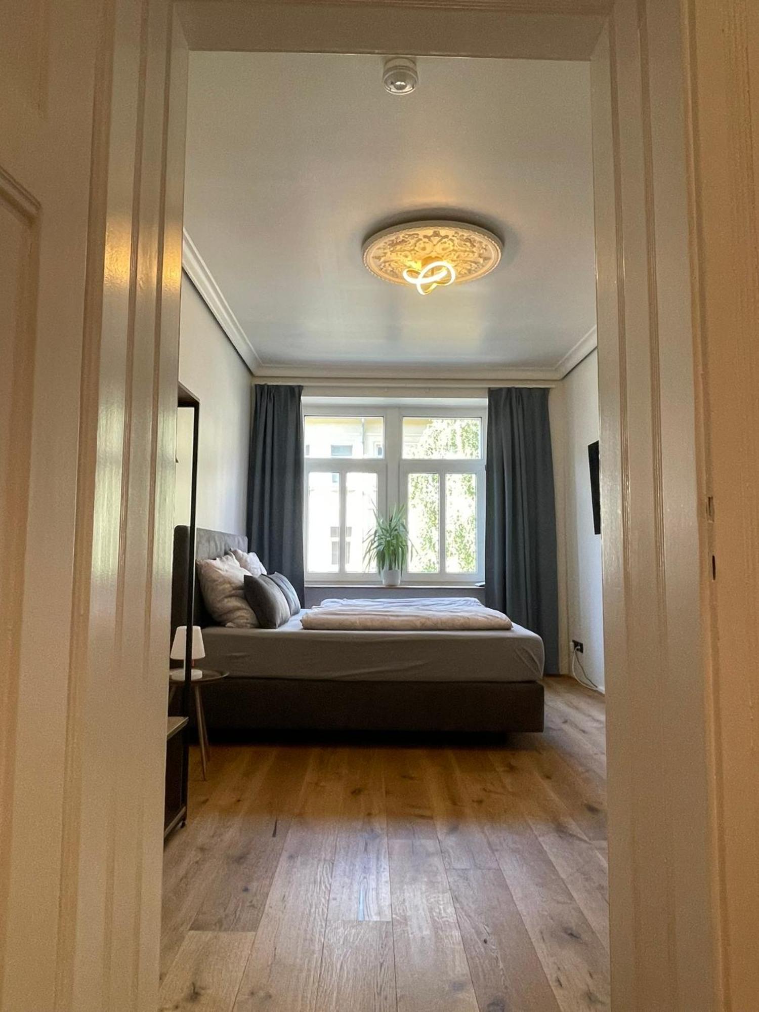 Soul-Apartment Balkon Privatparkplatz 2 Boxspringbetten 55Zoll Tv Wlan Лейпциг Экстерьер фото